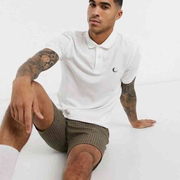 polo shirt sports brand fredperry short sleeve t-shirt wheat embroidery lapel cotton sweatshirt men's clothing 002 t0, White;black
polo shirt sports brand fredperry short sleeve t-shirt wheat embroidery lapel cotton sweatshirt men's clothing 002 t0, White;black