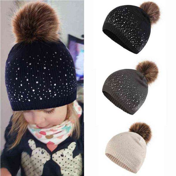 wzcx rhinestone inlay solid color child pompom hat keep warm casual tij autumn winter baby knitted cap beanie hat l220728, Yellow
wzcx rhinestone inlay solid color child pompom hat keep warm casual tij autumn winter baby knitted cap beanie hat l220728, Yellow