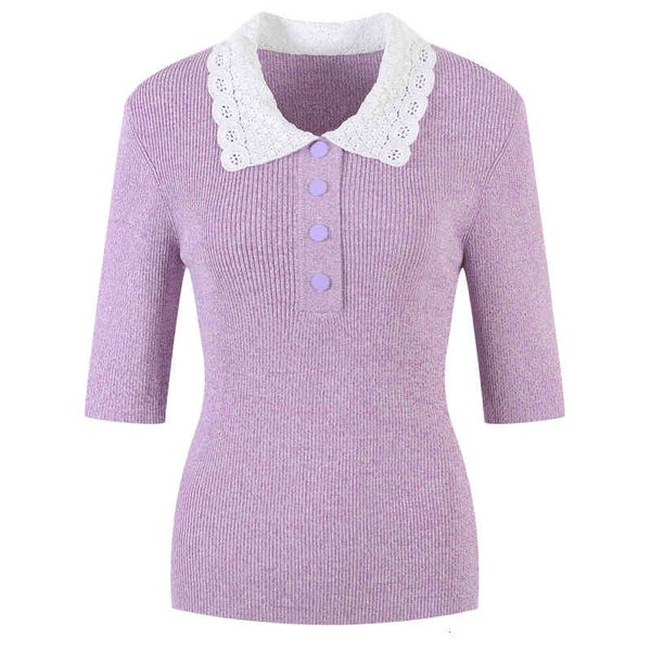 women's sweaters aging sweet purple sweater women's french temperament summer slim short sleeved pullover jzkb, White;black
women's sweaters aging sweet purple sweater women's french temperament summer slim short sleeved pullover jzkb, White;black