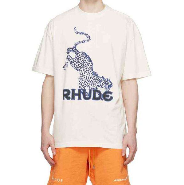 chaopai gaojie american rhude leopard print men's casual round neck short sleeve t-shirt, White;black
chaopai gaojie american rhude leopard print men's casual round neck short sleeve t-shirt, White;black