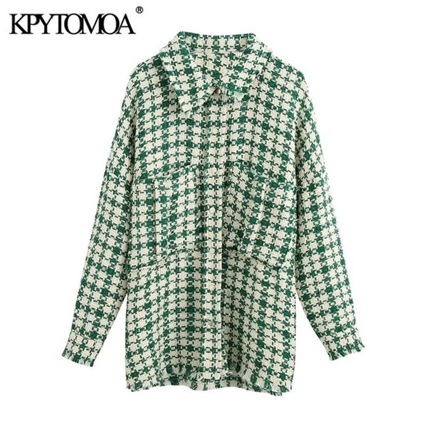kpytomoa women fashion with pocket oversized tweed jacket coat vintage long sleeve frayed tassel female outerwear chic 201210, Black;brown
kpytomoa women fashion with pocket oversized tweed jacket coat vintage long sleeve frayed tassel female outerwear chic 201210, Black;brown