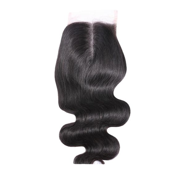 4x4 body wave closure human hair lace closure with baby hair part and middle part remy hair closure, Black
4x4 body wave closure human hair lace closure with baby hair part and middle part remy hair closure, Black