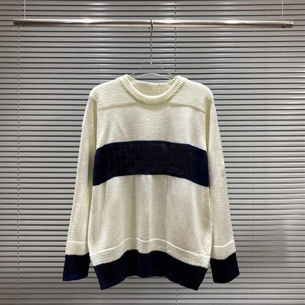 men sweater classic fashion letter pattern autumn winter long sleeve mens sweaters casual crew neck women desginer sweaters301w, White;black
men sweater classic fashion letter pattern autumn winter long sleeve mens sweaters casual crew neck women desginer sweaters301w, White;black