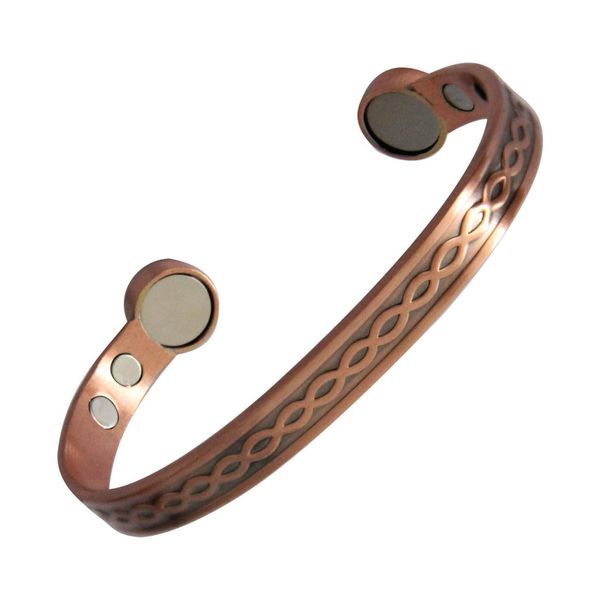 chains solid copper magnetic bracelet for arthritis relief 7 1/2 inch amjyd, Silver
chains solid copper magnetic bracelet for arthritis relief 7 1/2 inch amjyd, Silver