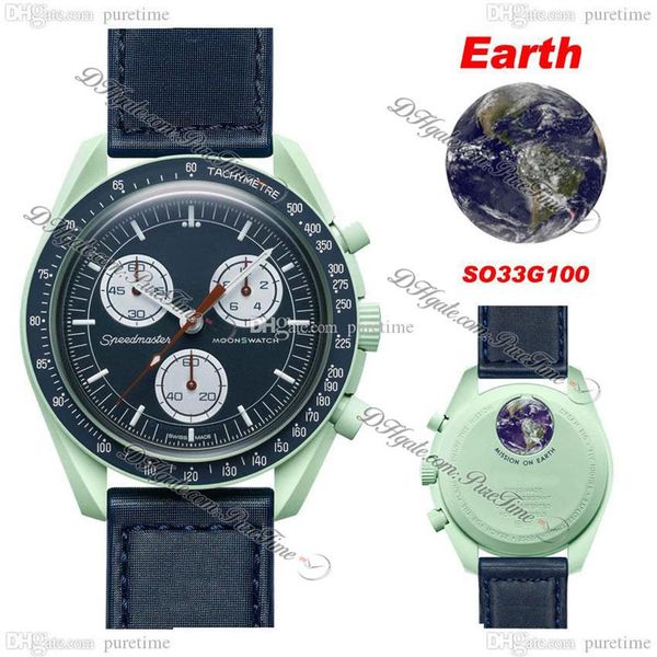 bioceramic moonswatch swiss quqrtz chronograph mens watch so33g100 mission to earth 42mm real green ceramic blue dial nylon strap 292t, Slivery;brown
bioceramic moonswatch swiss quqrtz chronograph mens watch so33g100 mission to earth 42mm real green ceramic blue dial nylon strap 292t, Slivery;brown