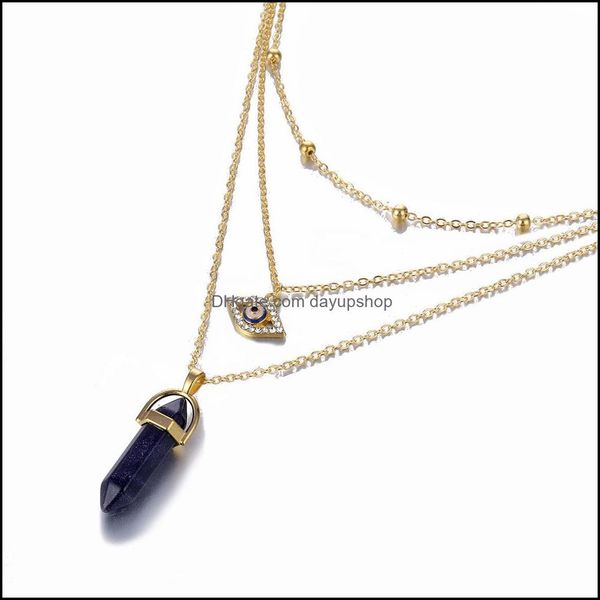 pendant necklaces pendants jewelry fashion opal crystal eye charm necklace statement mti-layer bohemian dhvlj, Silver
pendant necklaces pendants jewelry fashion opal crystal eye charm necklace statement mti-layer bohemian dhvlj, Silver
