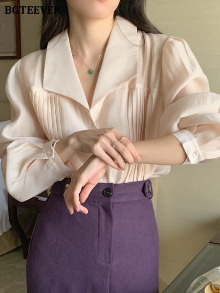 elegant turn-down collar ruched women shirts 2022 spring summer loose female single-breasted blouses ladies, White
elegant turn-down collar ruched women shirts 2022 spring summer loose female single-breasted blouses ladies, White
