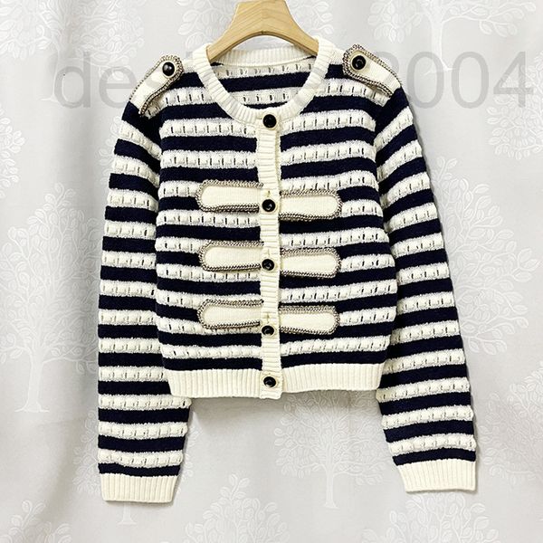 women's sweaters designer 2022 spring new british black and white stripe loose breasted knitted cardigan sweater coat women 9dpg, White;black
women's sweaters designer 2022 spring new british black and white stripe loose breasted knitted cardigan sweater coat women 9dpg, White;black