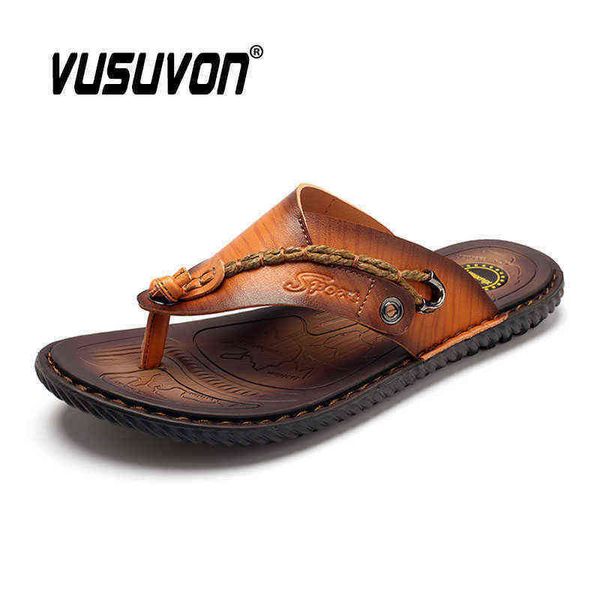 men slippers casual shoes made of natural leather outdoor sports for 2021 summer beach rubber sole 38 47 220216, Black
men slippers casual shoes made of natural leather outdoor sports for 2021 summer beach rubber sole 38 47 220216, Black