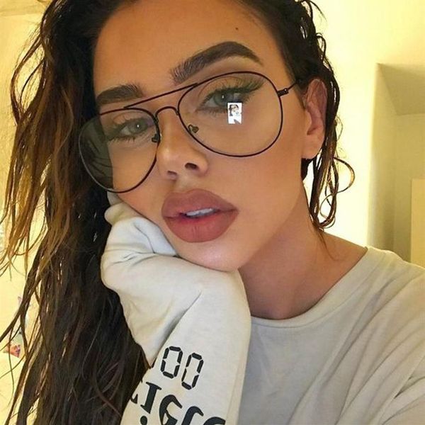 women/men clear lens glasses metal plain glass spectacles frame classic glasses metal spectacle frame oversize vintage eyewear224l, Silver
women/men clear lens glasses metal plain glass spectacles frame classic glasses metal spectacle frame oversize vintage eyewear224l, Silver