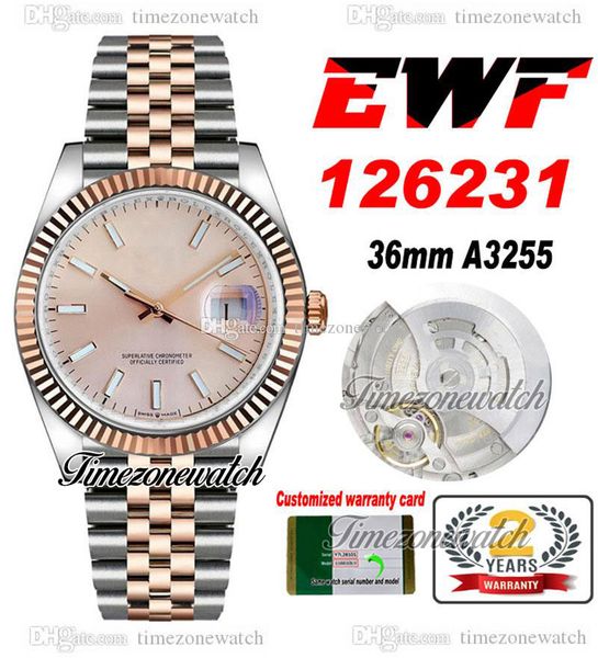 ewf 36 126233 a3235 automatic mens watch two tone rose gold champagne stick dial 904l jubileesteel bracelet same serial card super edition t, Slivery;brown
ewf 36 126233 a3235 automatic mens watch two tone rose gold champagne stick dial 904l jubileesteel bracelet same serial card super edition t, Slivery;brown
