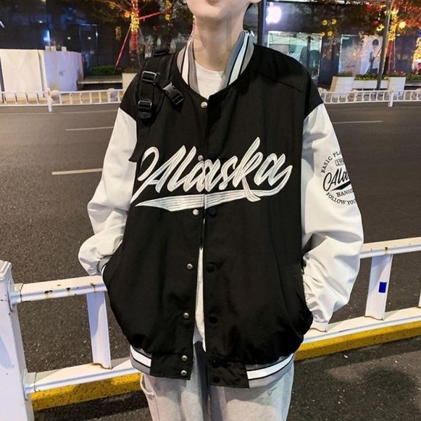 women's jackets designer spring and autumn american baseball jacket men's women's fashion student korean loose jacket o4pk, Black;brown
women's jackets designer spring and autumn american baseball jacket men's women's fashion student korean loose jacket o4pk, Black;brown