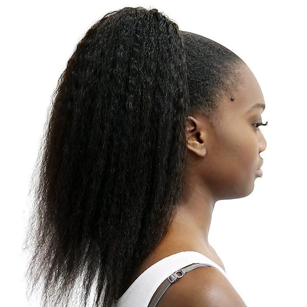 natural black kinky straight real human hair ponytail extension hairpiece for black women afro puff clip in drawstring pony tail hair-extens
natural black kinky straight real human hair ponytail extension hairpiece for black women afro puff clip in drawstring pony tail hair-extens