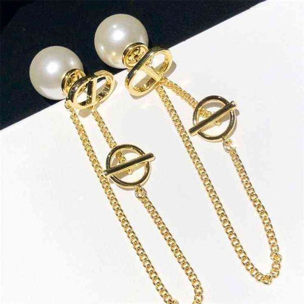 50% off online new 925 silver needle letter pearl tassel earrings women's high version temperament fashion earrings, Golden
50% off online new 925 silver needle letter pearl tassel earrings women's high version temperament fashion earrings, Golden