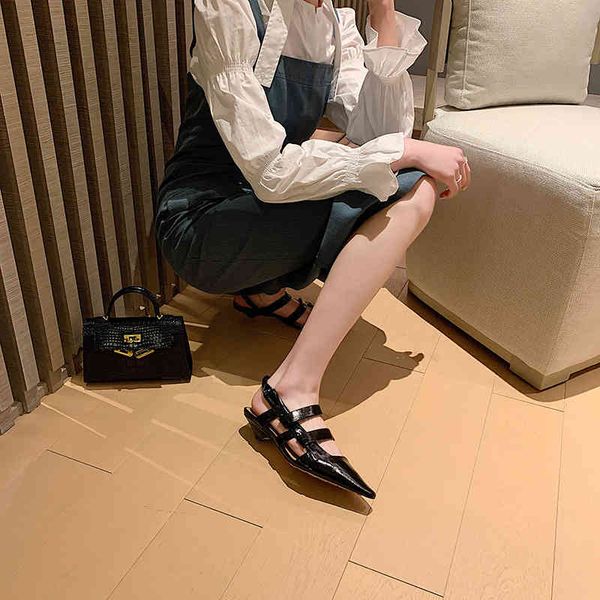 sandals women's roman baotou sandals small heel flat bottom fashion versatile leather shoes jlud, Black
sandals women's roman baotou sandals small heel flat bottom fashion versatile leather shoes jlud, Black