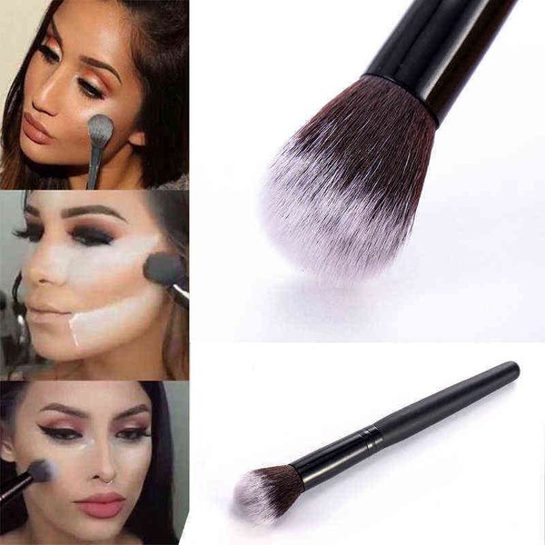 1pcs professional beauty powder brush foundation concealer contour wood black handle makeup cosmetic tools 0311
1pcs professional beauty powder brush foundation concealer contour wood black handle makeup cosmetic tools 0311