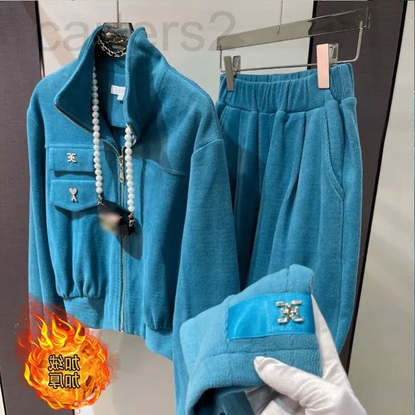 two piece dress designer blue plush thickened casual sweater set women's 2021 new autumn and winter age reduction net red sports two-pi, White
two piece dress designer blue plush thickened casual sweater set women's 2021 new autumn and winter age reduction net red sports two-pi, White