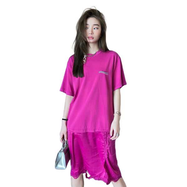 paris luxury women's designer casual lace ripped dresses embroidery letter dress fake two piece dress,short sleeve t-shirt tee,quality, Black;gray
paris luxury women's designer casual lace ripped dresses embroidery letter dress fake two piece dress,short sleeve t-shirt tee,quality, Black;gray
