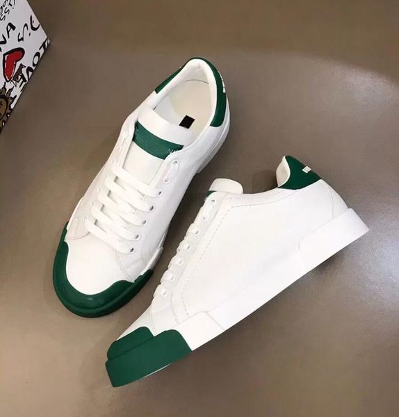 with box casual shoes mens white leather calfskin nappa portofino sneakers shoes luxury brands comfort outdoor trainers mens walking eu3 dg, Black
with box casual shoes mens white leather calfskin nappa portofino sneakers shoes luxury brands comfort outdoor trainers mens walking eu3 dg, Black