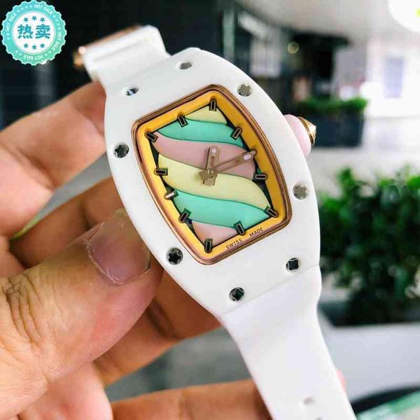 business leisure women's small richa automatic mechanical watch versatile fashion personality cotton candy white, Slivery;golden
business leisure women's small richa automatic mechanical watch versatile fashion personality cotton candy white, Slivery;golden