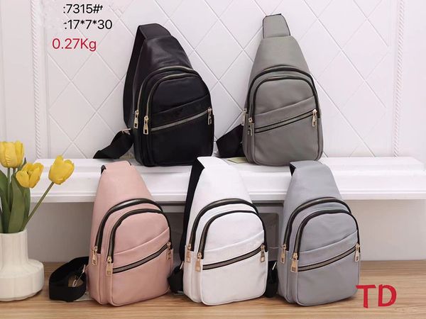 fashion classic men's women's chest bag backpack one shoulder diagonal bag double zipper casual cross body
fashion classic men's women's chest bag backpack one shoulder diagonal bag double zipper casual cross body