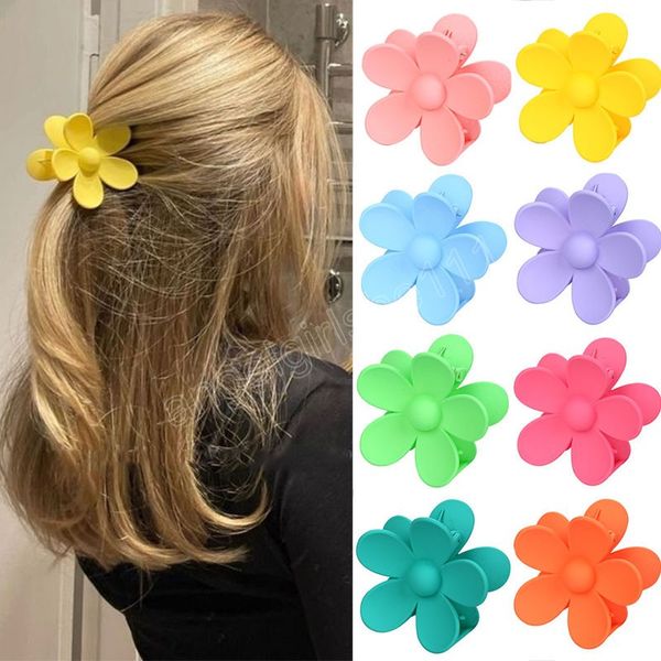 fashion candy color flower hair claw clip for women girls sweet clamps headband clips summer hair accessories, Slivery;white
fashion candy color flower hair claw clip for women girls sweet clamps headband clips summer hair accessories, Slivery;white