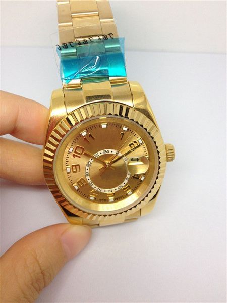 watches luxury classic watch male clock mechanical automatic movement stainless steel gold face hardlex glass 199, Slivery;black
watches luxury classic watch male clock mechanical automatic movement stainless steel gold face hardlex glass 199, Slivery;black