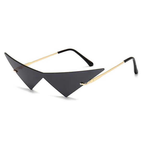 sunglasses oversized triangle one piece women vintage rimless clear ocean lens eyewear fashion men cat eye sun glassessunglasses, White;black
sunglasses oversized triangle one piece women vintage rimless clear ocean lens eyewear fashion men cat eye sun glassessunglasses, White;black
