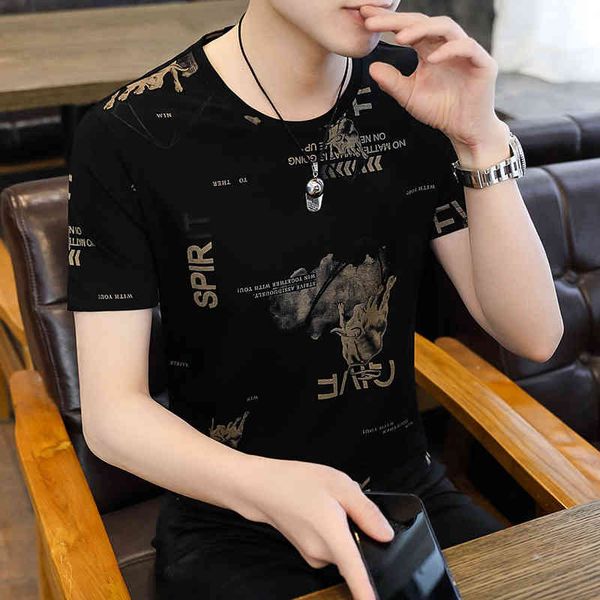 men's women's t-shirts design fashion 2022 new men's short sleeve t-shirt summer version trend and versatile half shirt fashi, White;black
men's women's t-shirts design fashion 2022 new men's short sleeve t-shirt summer version trend and versatile half shirt fashi, White;black