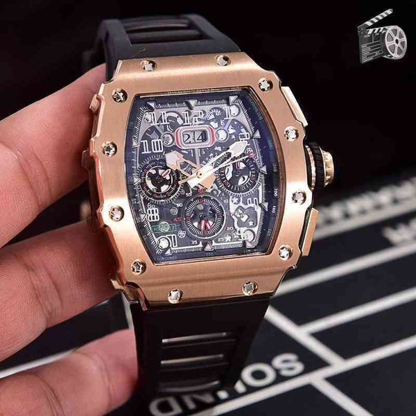 luxury mens mechanics watch richa black red rubber men stainless steel sapphire automatic mechanical tourbillion calendar, Slivery;brown
luxury mens mechanics watch richa black red rubber men stainless steel sapphire automatic mechanical tourbillion calendar, Slivery;brown