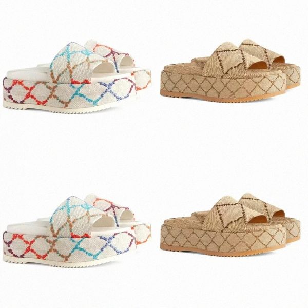 women's platform sandals slippers slide fashion g designer luxury flat high heels flip flops shoes embroidered platform rubber sandal c, Black
women's platform sandals slippers slide fashion g designer luxury flat high heels flip flops shoes embroidered platform rubber sandal c, Black