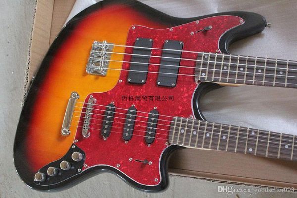 new style double neck active pickups guitar 4 strings bass 6strings electric guitar custom body guitar 16
new style double neck active pickups guitar 4 strings bass 6strings electric guitar custom body guitar 16