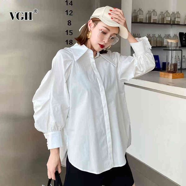 casual back split shirt for women lapel long sleeve minimalist korean blouse female fashion clothing spring 210507, White
casual back split shirt for women lapel long sleeve minimalist korean blouse female fashion clothing spring 210507, White