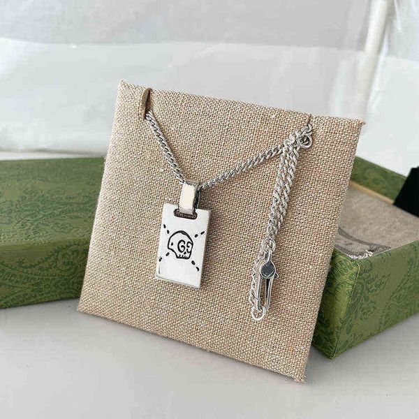 factory outlet silver skull square necklace fairy pendant sweater chain men and women simple fashion lovers
factory outlet silver skull square necklace fairy pendant sweater chain men and women simple fashion lovers