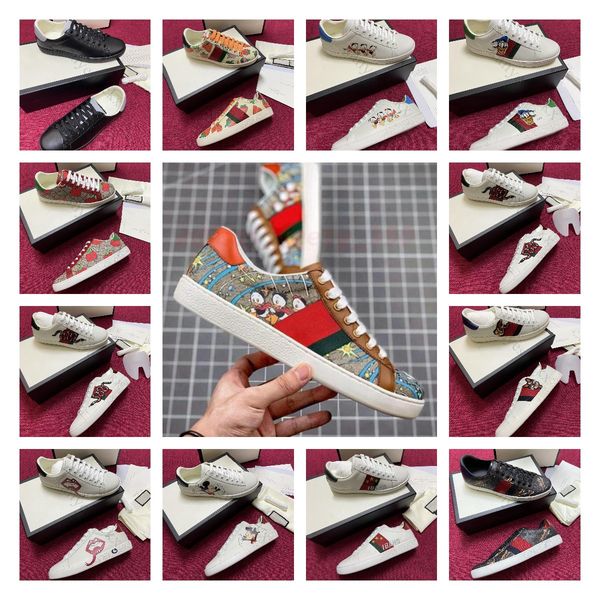 2022 fashion designer shoes op52 mens womens cartoons casual shoe genuine leather tiger snake embroidery stripes classic men sneakers with b, Black
2022 fashion designer shoes op52 mens womens cartoons casual shoe genuine leather tiger snake embroidery stripes classic men sneakers with b, Black