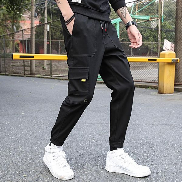 men's pants cargo cotton safari style pencil back pocket casual elastic waist military trousers for men, Black
men's pants cargo cotton safari style pencil back pocket casual elastic waist military trousers for men, Black