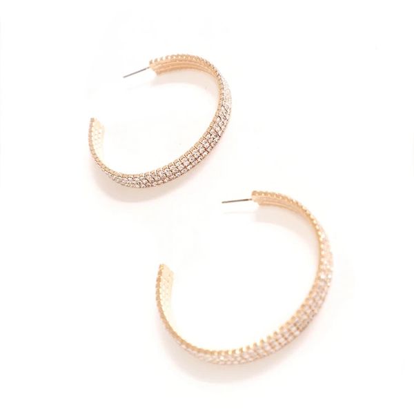 hoop earrings with dual stones for lady women party wedding lovers gift engagement jewelry for bride, Golden;silver
hoop earrings with dual stones for lady women party wedding lovers gift engagement jewelry for bride, Golden;silver