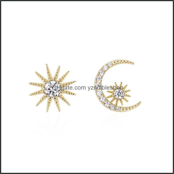 stud earrings jewelry korean asymmetrical star moon for women 925 sterling sier hypoallergenic cz ear rings fashion gift drop delivery 2021, Golden;silver
stud earrings jewelry korean asymmetrical star moon for women 925 sterling sier hypoallergenic cz ear rings fashion gift drop delivery 2021, Golden;silver
