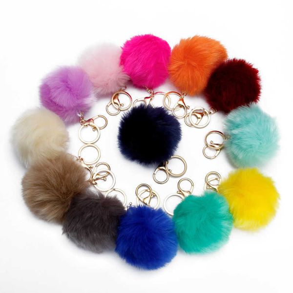keychains 1pcs trinket pompons faux rabbit fur fluffy keyring trinkets pom women's (gold chain), Silver
keychains 1pcs trinket pompons faux rabbit fur fluffy keyring trinkets pom women's (gold chain), Silver