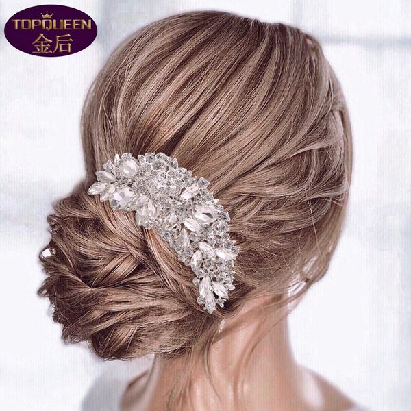 hair comb diamond tiara baroque crystal bridal headwear crown rhinestone with wedding jewelry hair accessories bridal crowns headpieces, Silver
hair comb diamond tiara baroque crystal bridal headwear crown rhinestone with wedding jewelry hair accessories bridal crowns headpieces, Silver