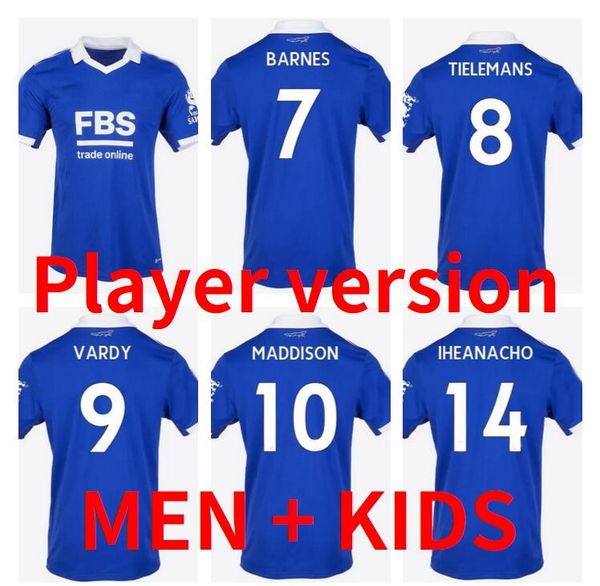 22 23 leicester soccer jerseys city home blue vardy maddison iheanacho 2022 2023 camiseta barnes tielemans ayoze daka lookman football unifo, Black;yellow
22 23 leicester soccer jerseys city home blue vardy maddison iheanacho 2022 2023 camiseta barnes tielemans ayoze daka lookman football unifo, Black;yellow