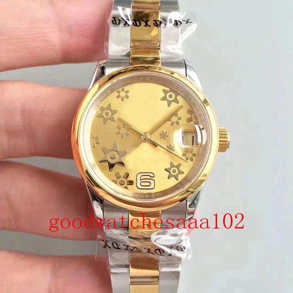 ladies watch 287273 126231 278271 278274 31mm yellow dial 2813 movement automatic women's watches clock strap watches, Slivery;brown
ladies watch 287273 126231 278271 278274 31mm yellow dial 2813 movement automatic women's watches clock strap watches, Slivery;brown