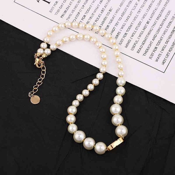 2022 women's fashion all-match high-quality new personality necklace brand wholesale dijia temperament letter pearl net red short neck, Silver
2022 women's fashion all-match high-quality new personality necklace brand wholesale dijia temperament letter pearl net red short neck, Silver