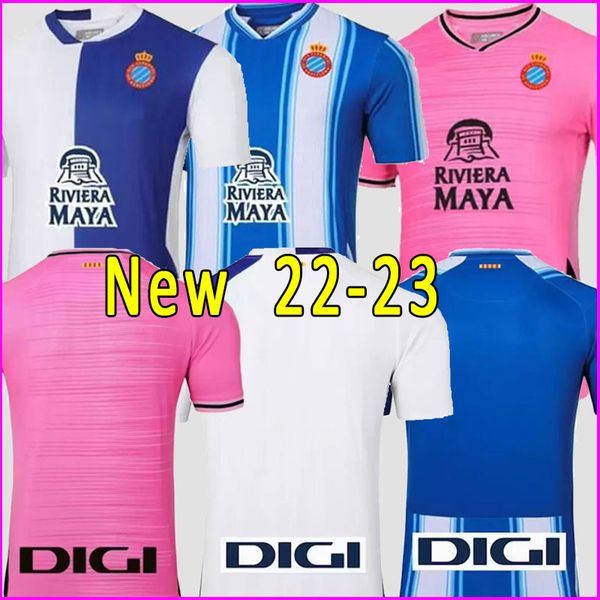 22 23 rcd espanyol soccer jerseys kids home away third 7 wu lei uado s.darder herrera r.d.t. embarba pedrosa morlanes loren 2022 2023 home j, Black;yellow
22 23 rcd espanyol soccer jerseys kids home away third 7 wu lei uado s.darder herrera r.d.t. embarba pedrosa morlanes loren 2022 2023 home j, Black;yellow