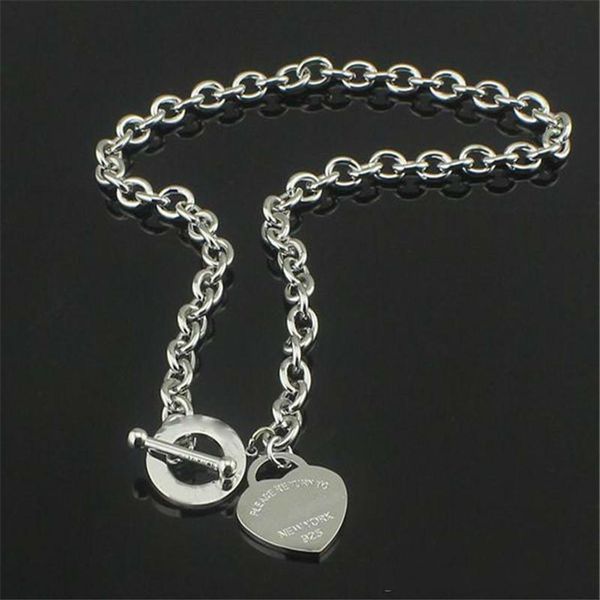 fine to 925 sterling silver love chain necklace wedding 925 jewelry heart pendant necklace birthday xmas gift new arrive charm2182
fine to 925 sterling silver love chain necklace wedding 925 jewelry heart pendant necklace birthday xmas gift new arrive charm2182