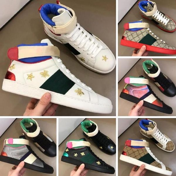 white shoes high gang casual shoe chaussures genuine leather sneakers embroidery classic trainers python sneaker designer men women with box, Black
white shoes high gang casual shoe chaussures genuine leather sneakers embroidery classic trainers python sneaker designer men women with box, Black