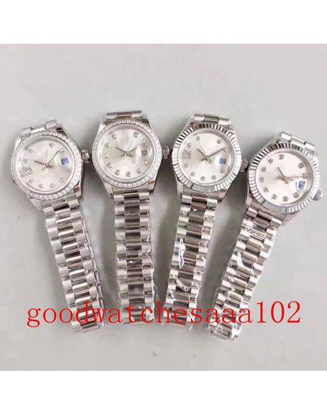 new version ladies watch 287273 126231 278271 278274 31mm white dial 2813 movement automatic women's watches stainless steel clock stra, Slivery;brown
new version ladies watch 287273 126231 278271 278274 31mm white dial 2813 movement automatic women's watches stainless steel clock stra, Slivery;brown