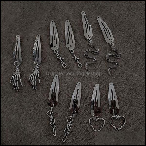 hair clips barrettes jewelry women snake skl clip mtistyle skeleton heart for gift party fashion hai dhcct, Golden;silver
hair clips barrettes jewelry women snake skl clip mtistyle skeleton heart for gift party fashion hai dhcct, Golden;silver
