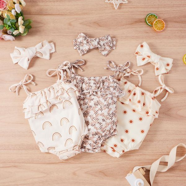 baby girl s lace-up suspender romper sweet printing ruffles stitching jumpsuits and headband, Blue
baby girl s lace-up suspender romper sweet printing ruffles stitching jumpsuits and headband, Blue