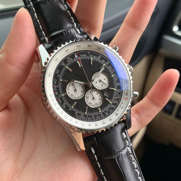 mens watches quartz movement watch wristwatch sapphire 43mm leather business strap waterproof multiple colour classic men's watch, Slivery;brown
mens watches quartz movement watch wristwatch sapphire 43mm leather business strap waterproof multiple colour classic men's watch, Slivery;brown